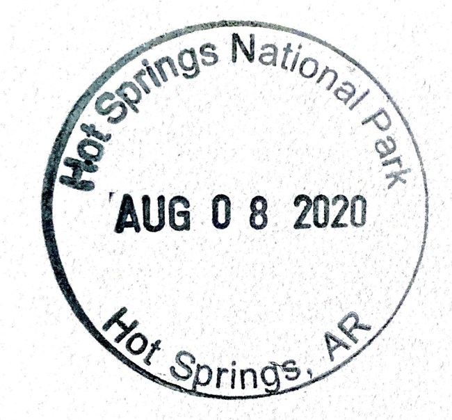 Hot Springs Stamp