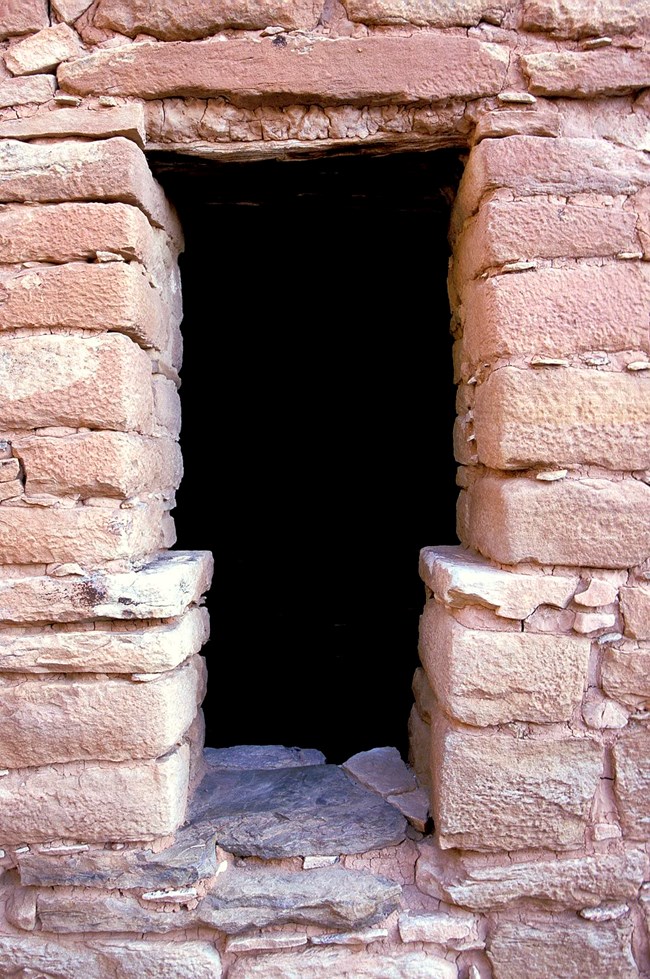 Door to Ancestral Puebloan Structure