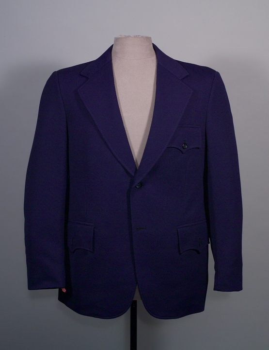 Blue polyester sports jacket, HSTR 20512