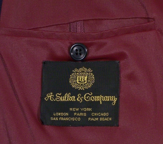 Suit label, HSTR 20557