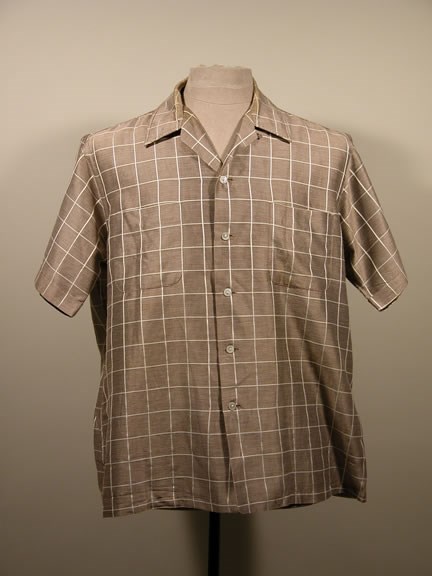 Sport shirt, by Parly for Rothchild's. HSTR 25332.