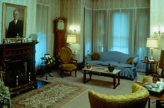 The Living Room of the Truman Home