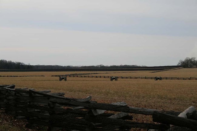 View across field at Pea Ridge National Military Park