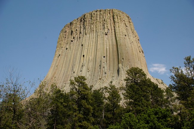 Devils Tower is an intrusive igneous formation