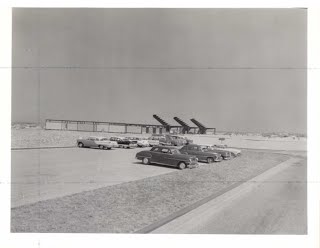 July 4, 1957 view of Coquina Beach Sunshade