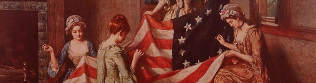 Henry Mosler's painting 'The Birth of the Flag'