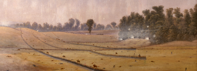 James Hope painting of the East Woods