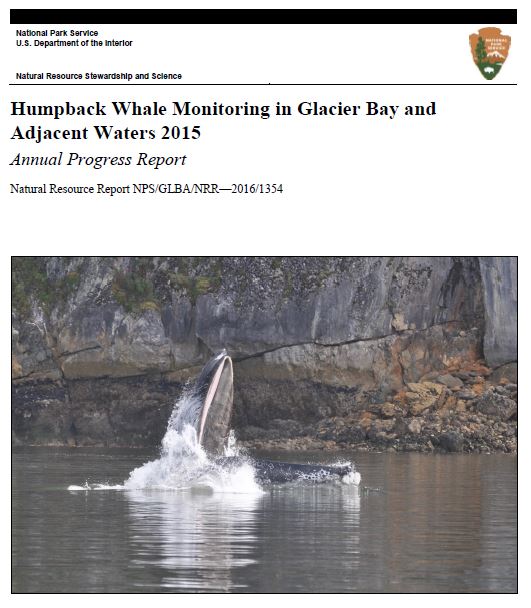 title page for 2015 whale report