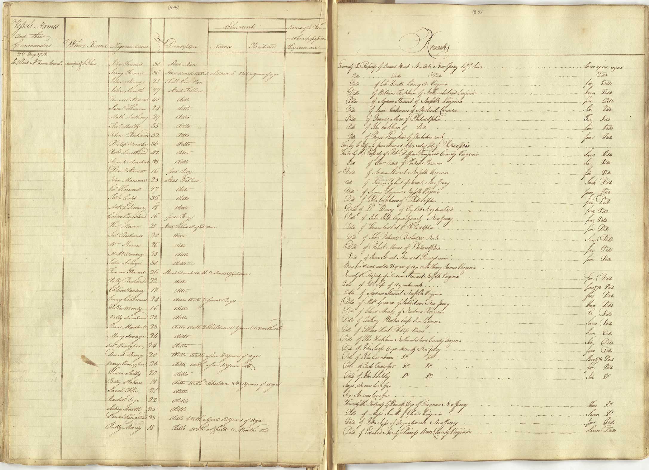 Dark ink handwriting on yellowed paper in a book.