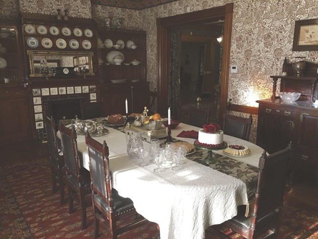 A view of the Garfield Dining Room
