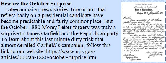 description of an article called October Surprise and a link to the article