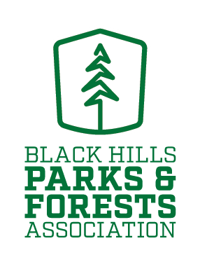 The logo of Black Hills Parks and Forests Association.