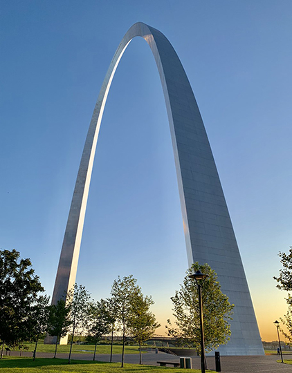 gateway arch national park poster