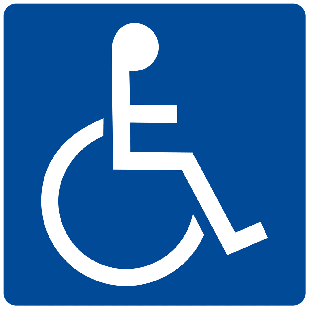 Universal Accessible sign
