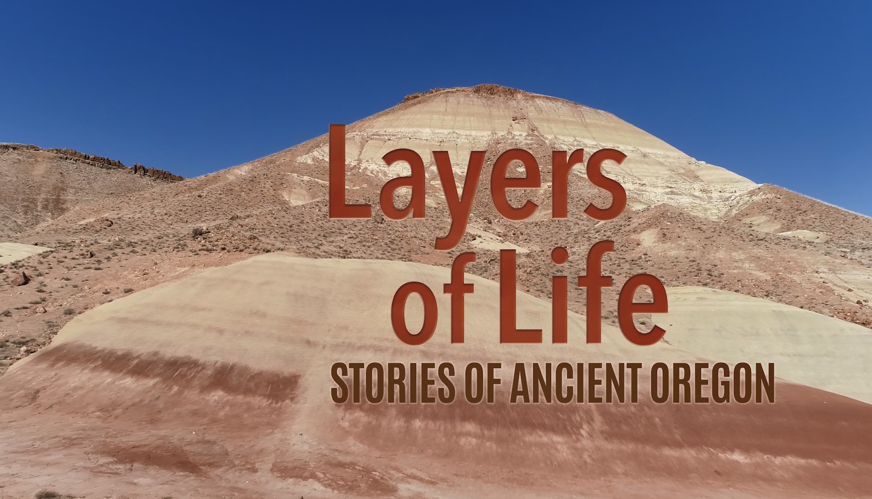 Layers of Life Stories of Ancient Oregon opening screen