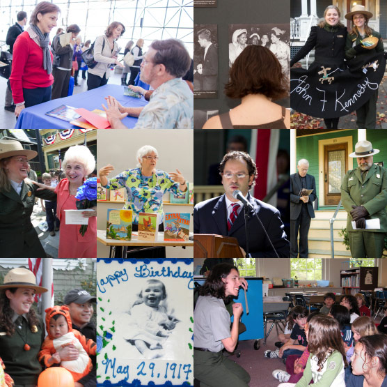 A collage of photos from our different photo albums