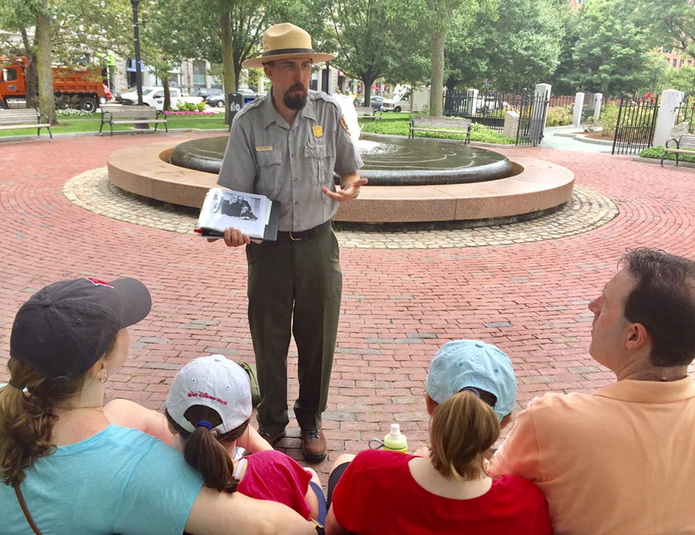 Ranger Jon leads North EndTour