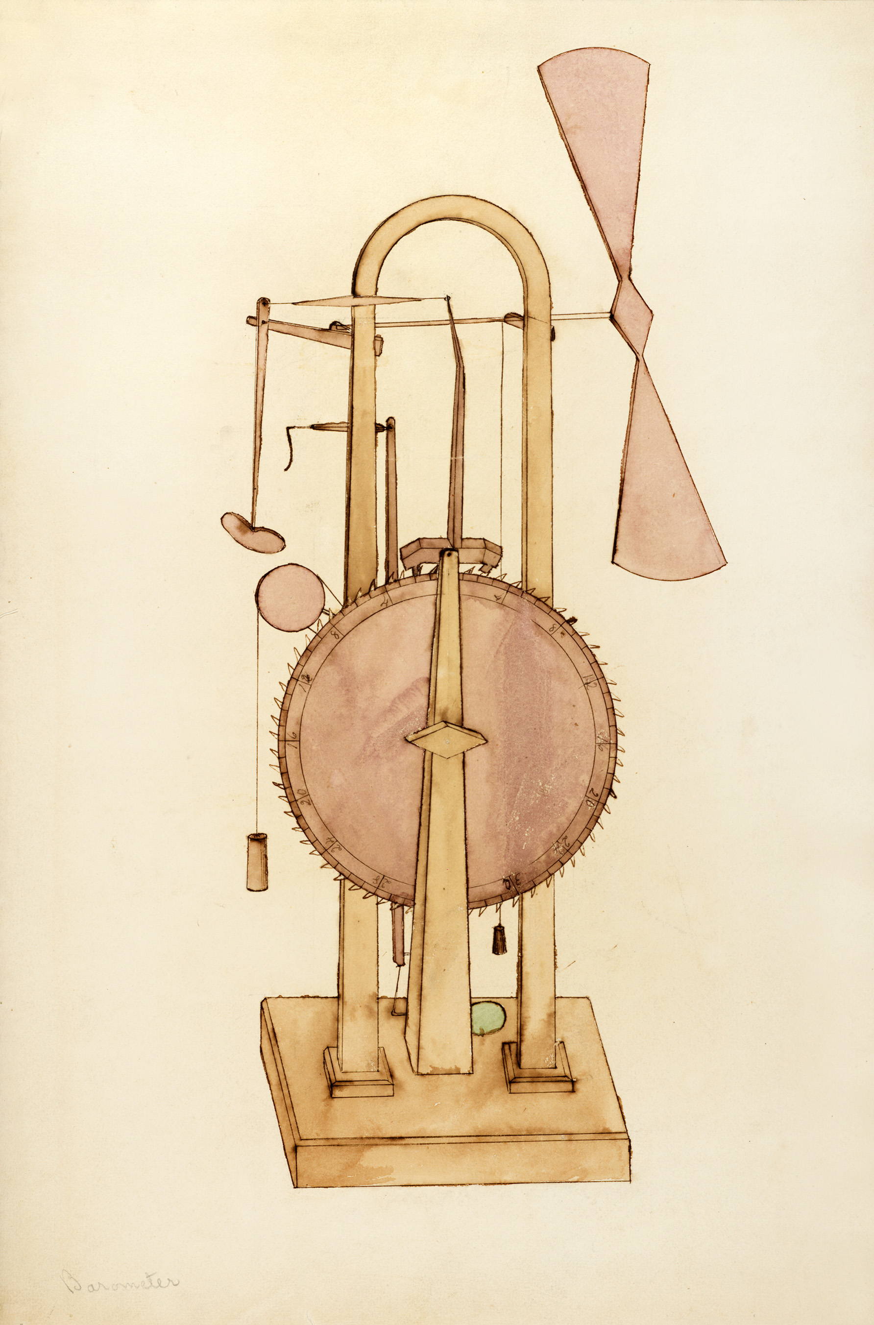 Illustration of an unknown John Muir invention.