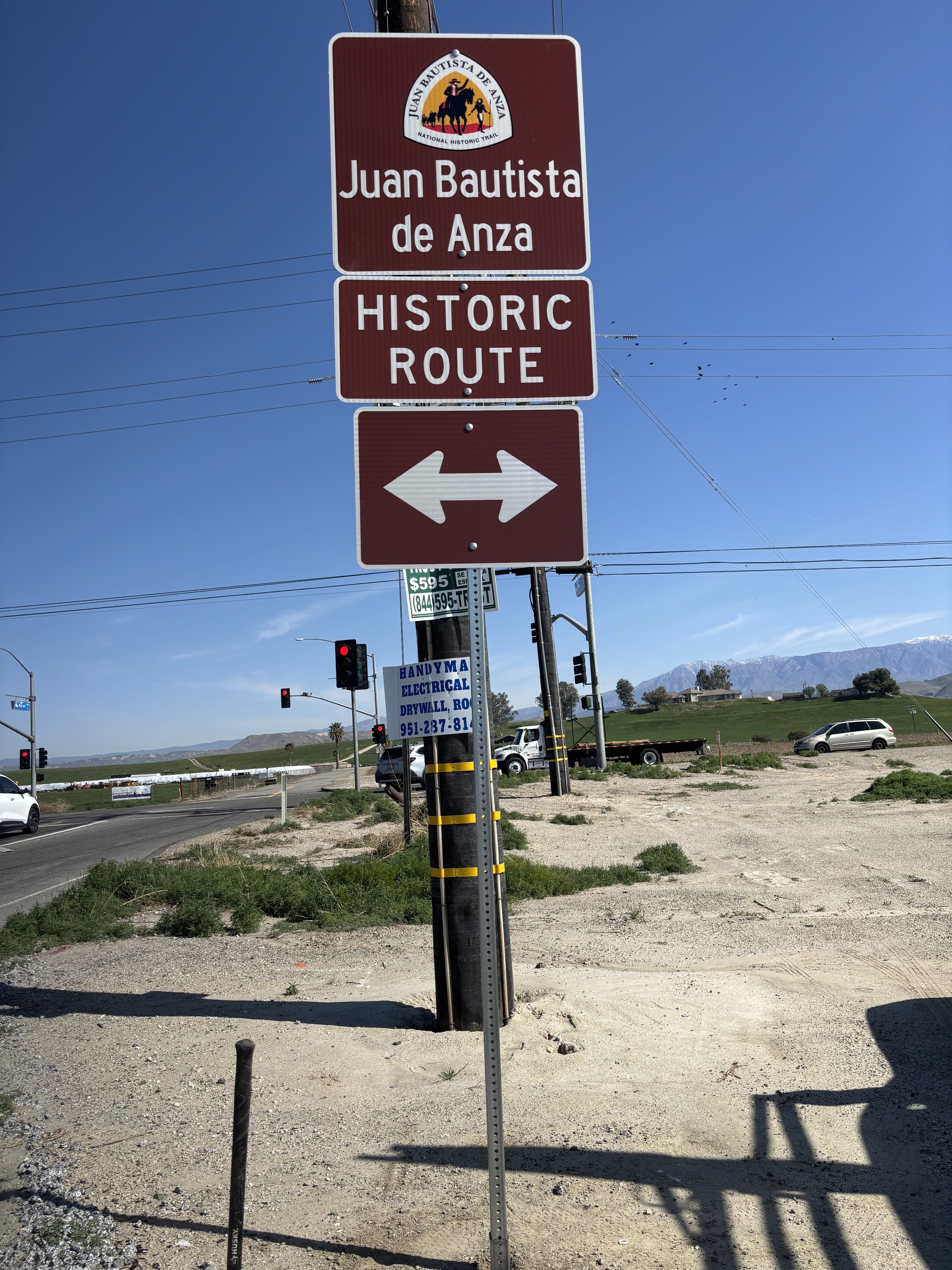 Auto Tour Sign San Jacinto 2 Auto Tour Sign in San Jacinto