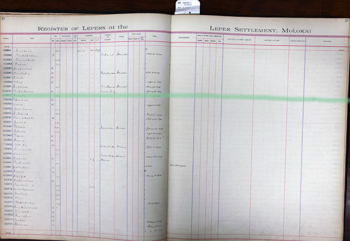 Register Image for #1051 - Kalili