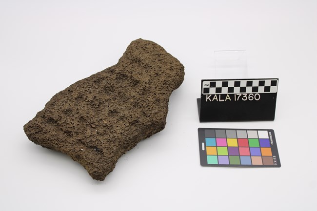 volanic stone that has notches