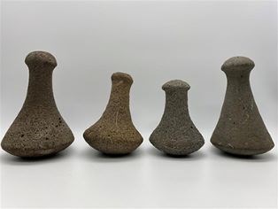 Four rock tools in a row