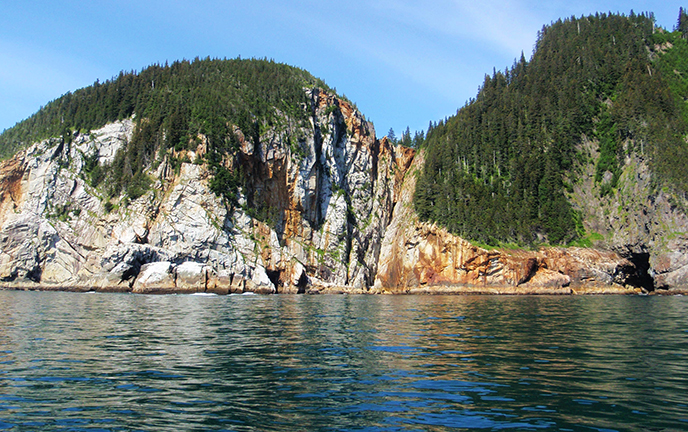 Obvious where the Peregrine nest is right? Photo:NPS/LPhillips