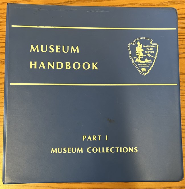 Museum Handbook Part 1 binder