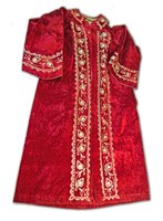 A robe worn by a member of the Masons during their rituals.