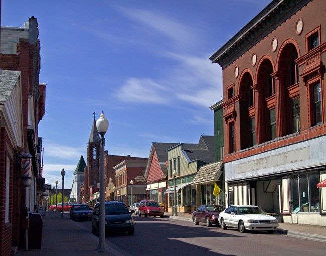 5th street Calumet looking south