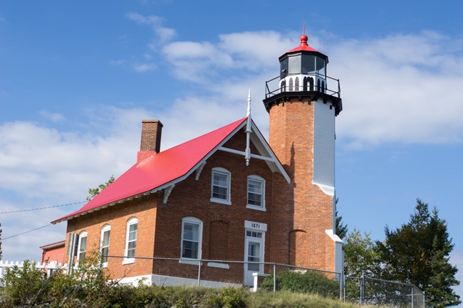 The Eagle Harbor Lighthouse