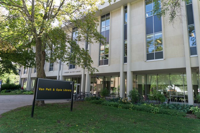 The Michigan Tech Archives are housed at the Peter Van Pelt Library.