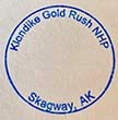 Klondike Gold Rush National Historical Park cancellation stamp