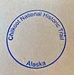 Chilkoot National Historic Trail Chilkoot National Historic Trail cancellation stamp