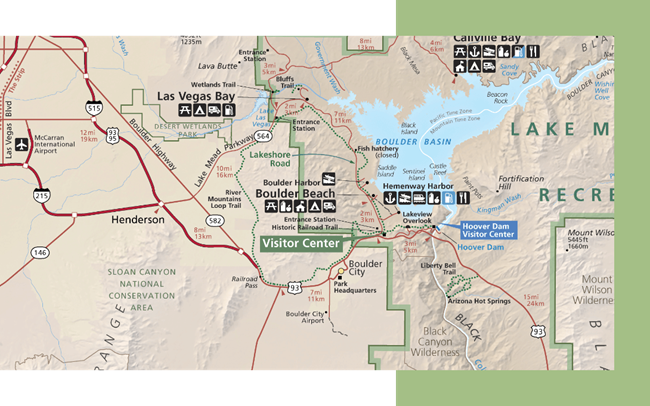 Boulder Beach Map