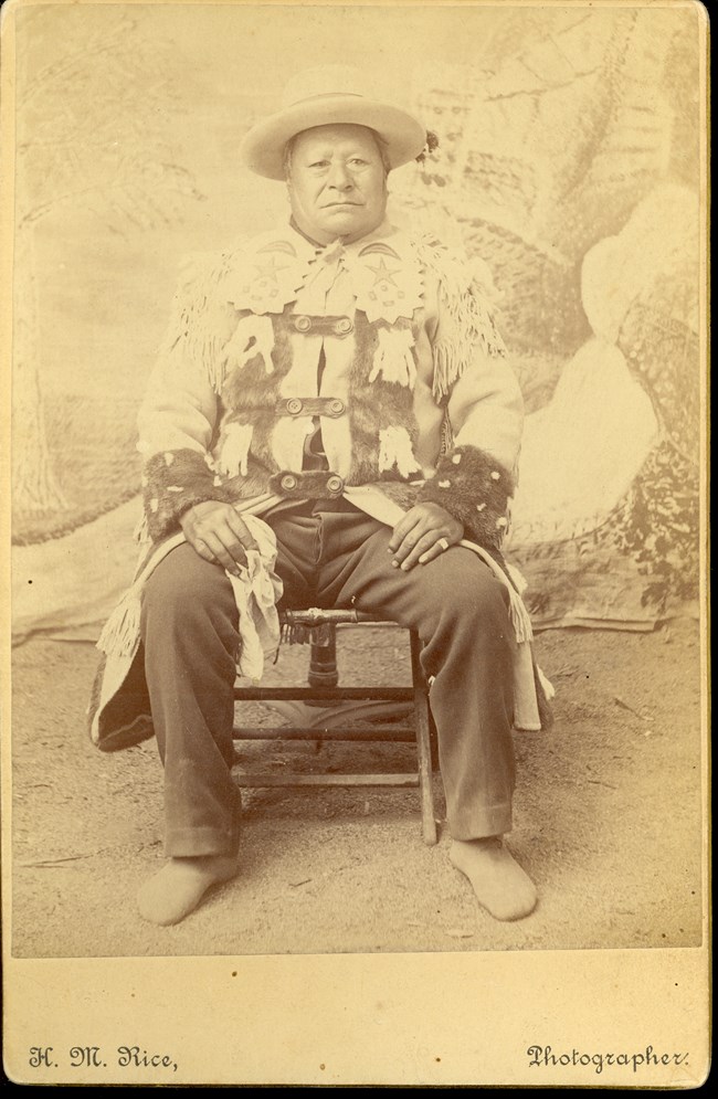 Historic photograph of Chief Moses