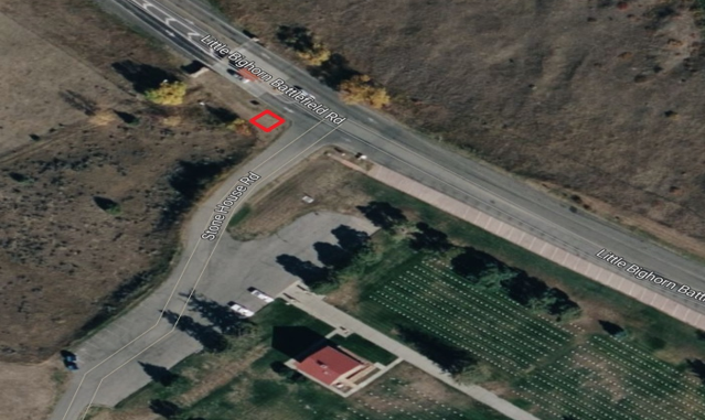 Red square denotes public assembly area