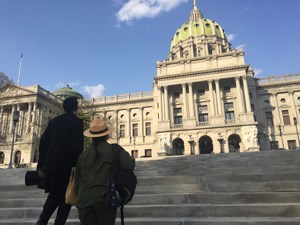 Lincoln-and-Park-Ranger-at-Pennsylvania-State-Capitol-for-web