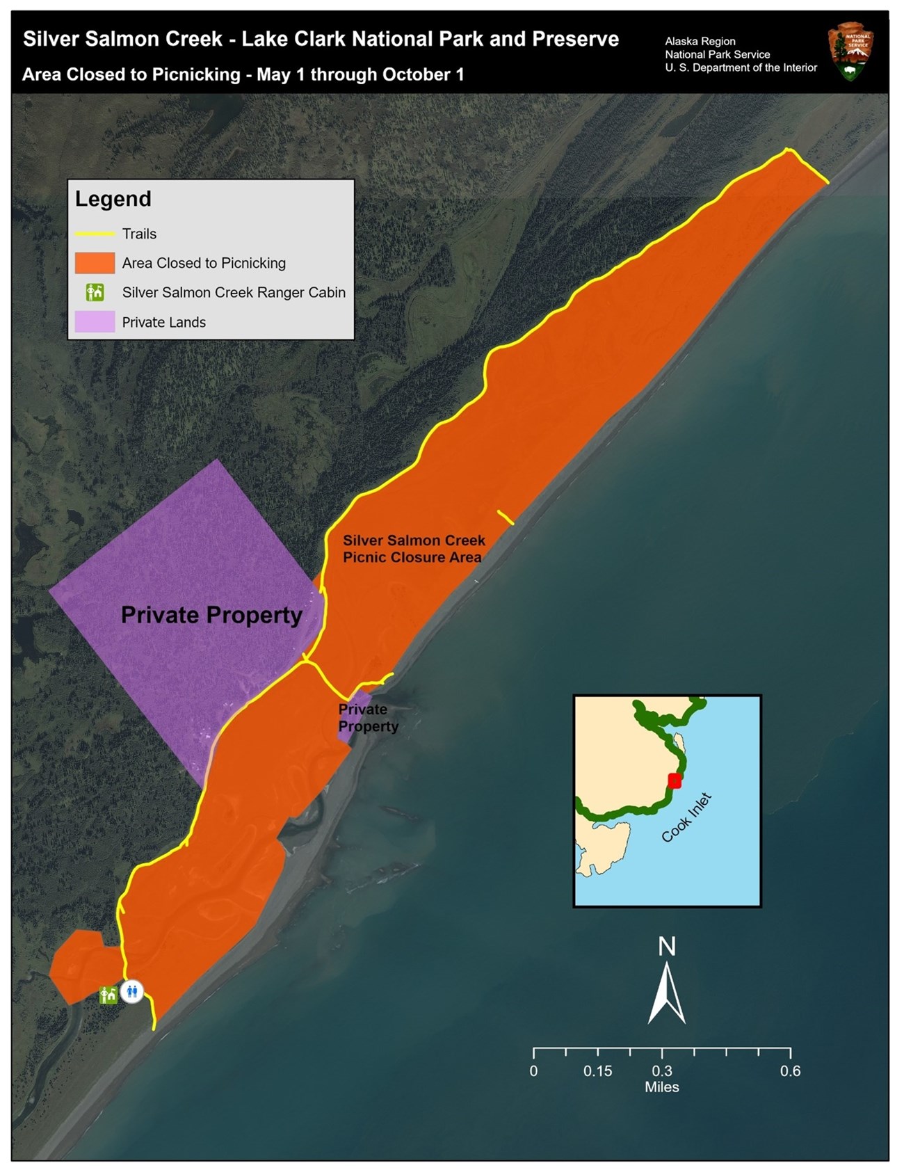 Silver Salmon Creek CUA Map