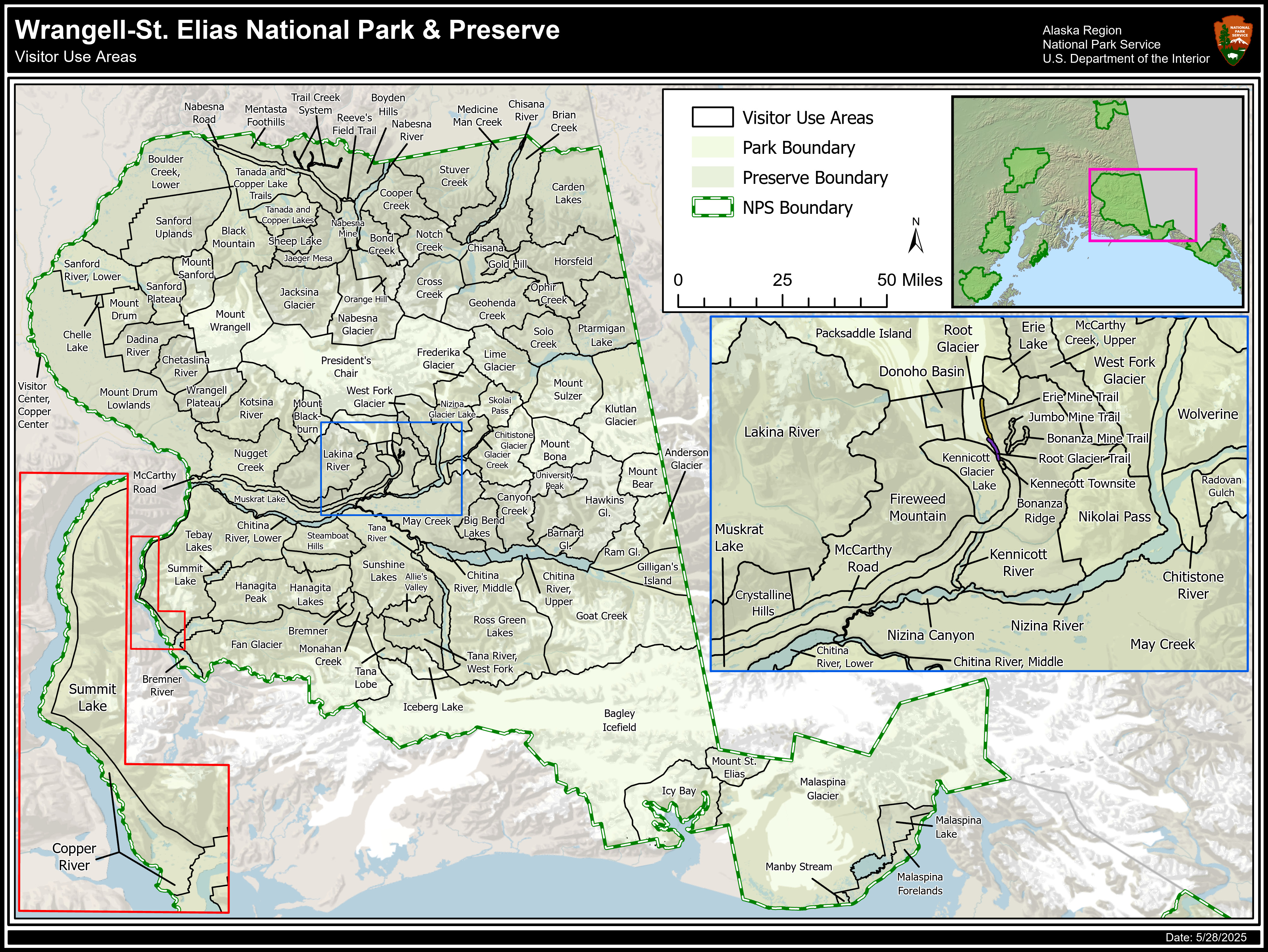 WRST Visitor Use Area Map