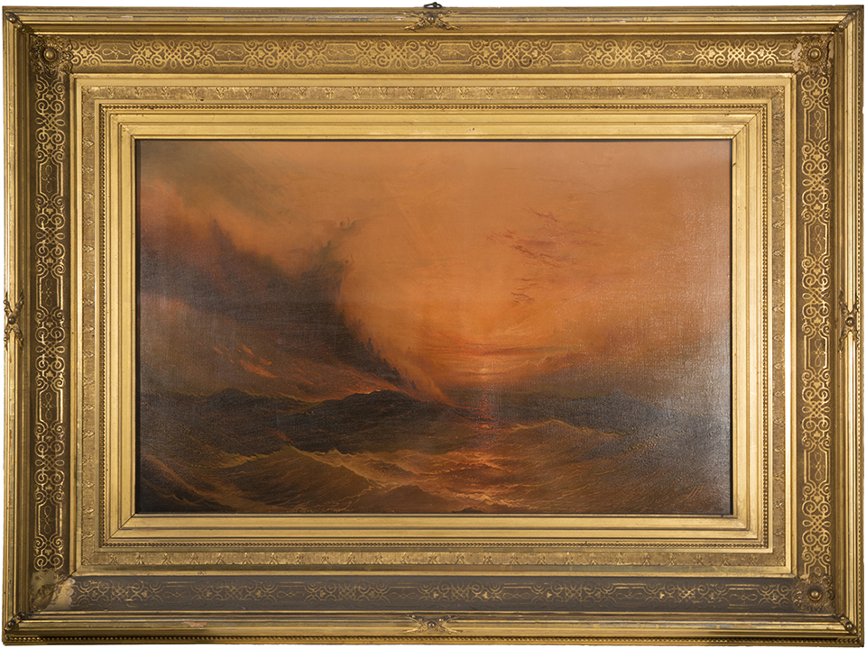 A chromolithograph of James Hamilton's painting A chromolithograph of James Hamilton's painting