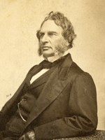 Henry Wadsworth Longfellow, photographed by Mathew Brady, 1859.