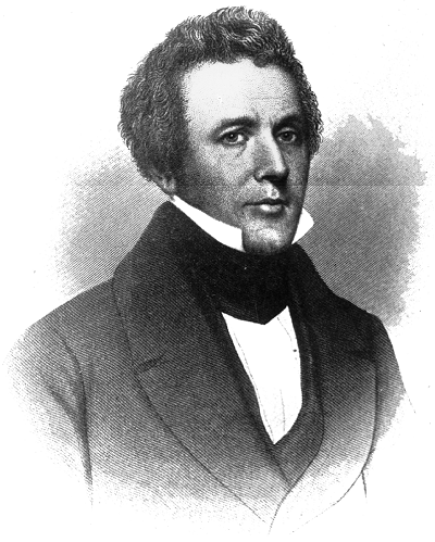 An illustration of Kirk Boott, Lowell industrialist and investor