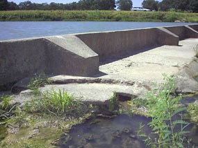Jordan Dam on the Pedernales River