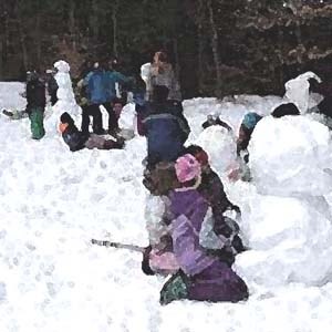 Building snowmen
