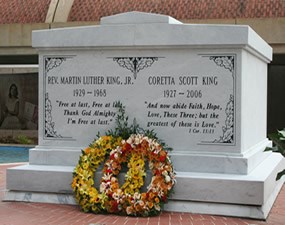 The crypt of Dr. and Mrs. King