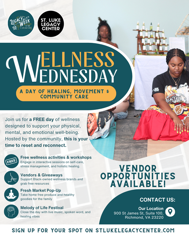 Flyer with information about a special event on July 16, 2025