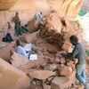 Mesa Verde archeologists help document a cliff dwelling in Glen Canyon National Recreation Area.