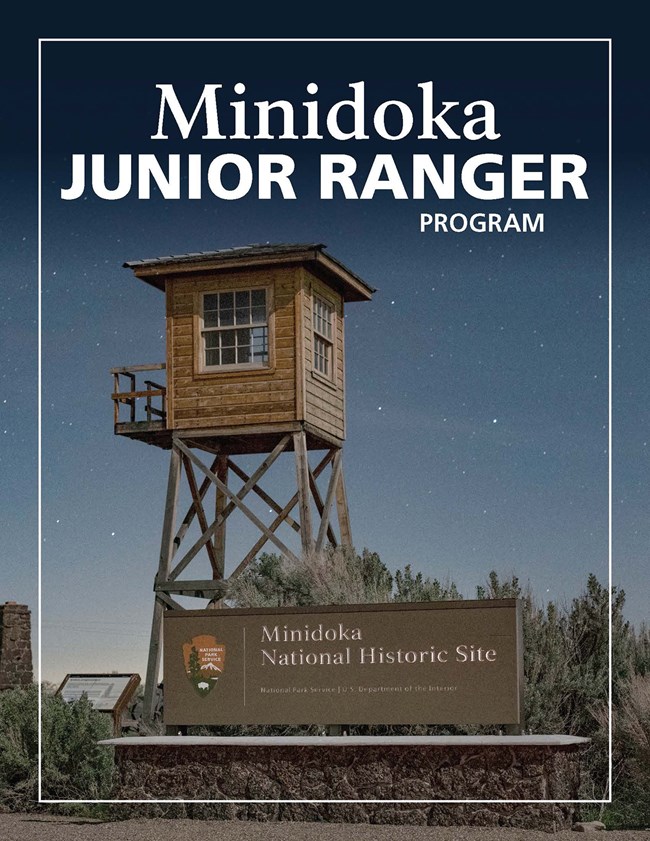Cover of the Minidoka Junior Ranger Booklet