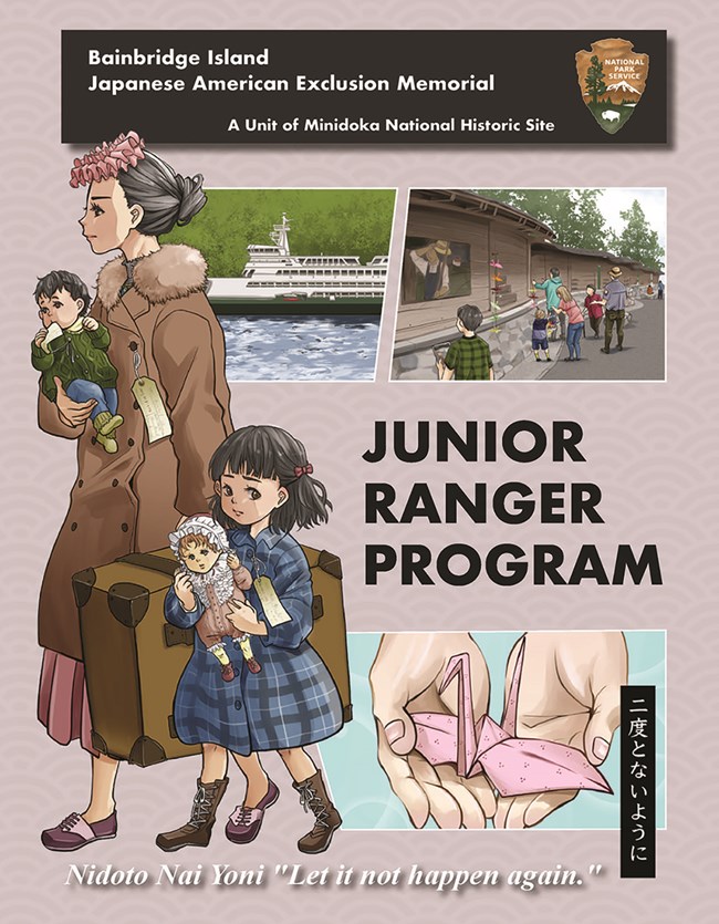 Cover of the Bainbridge Island Junior Ranger Booklet